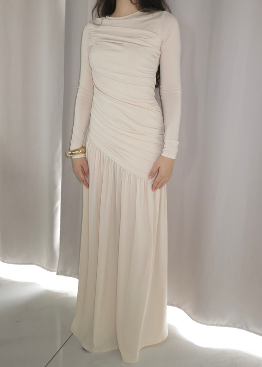 BEIGE AZURE DRESS NO.2