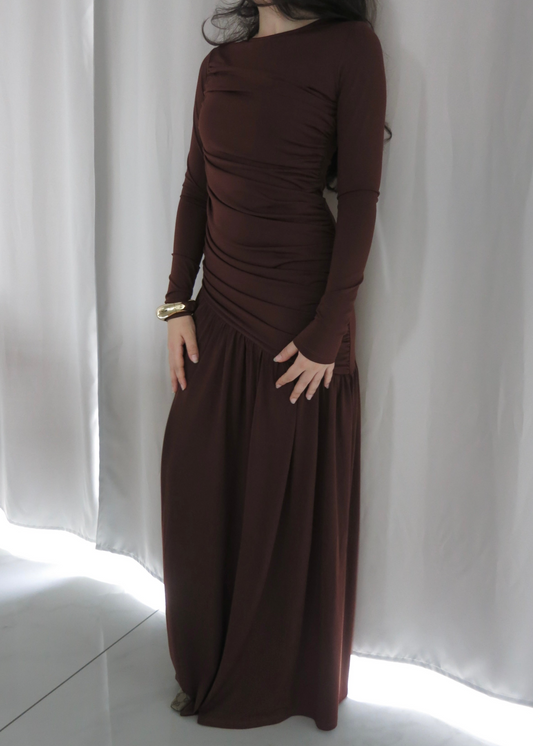BROWN AZURE DRESS NO.2