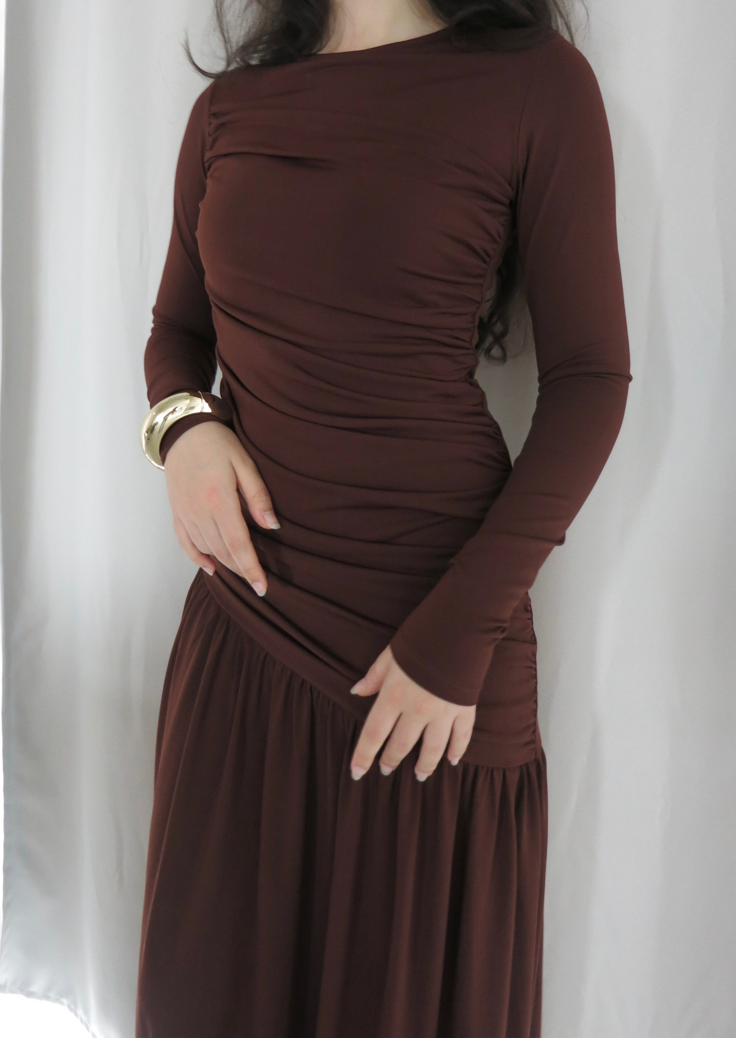 BROWN AZURE DRESS NO.2