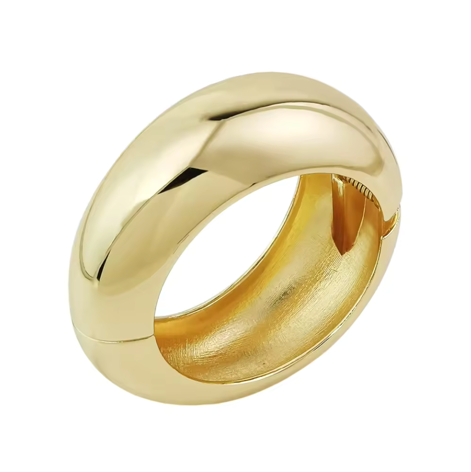 CHUNKY GOLD ARM BANGLE