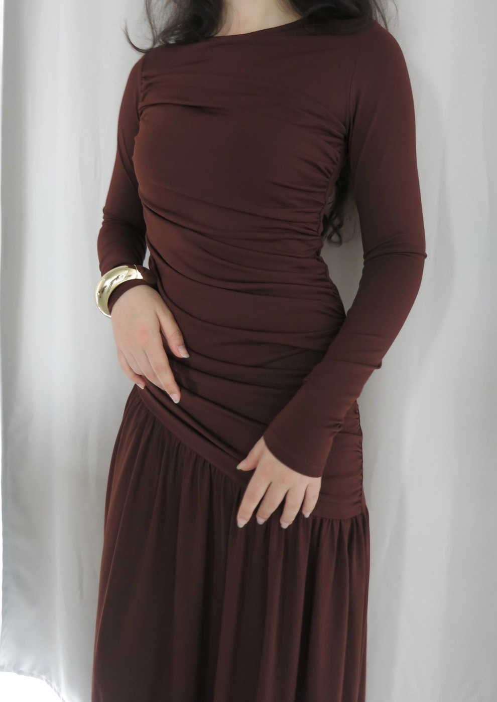 Azure Bloom Dress